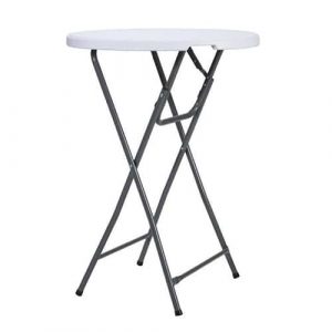Koktejlový stůl catering fi80x110cm bílý