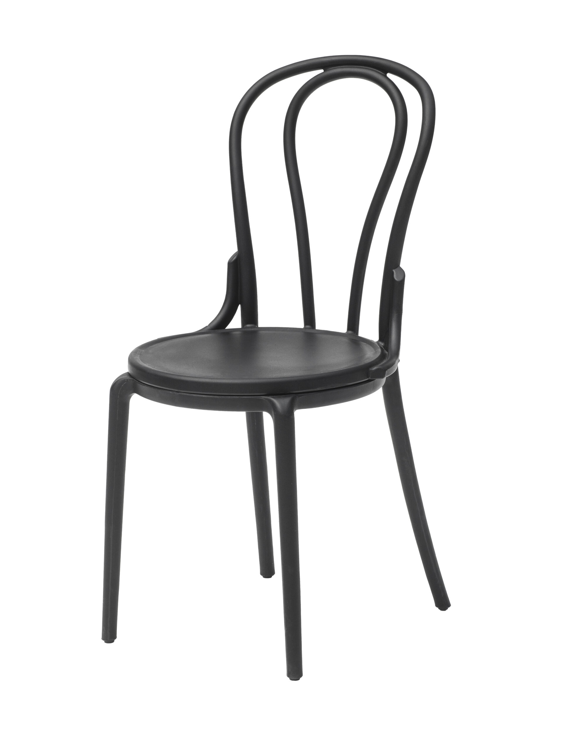 Vintage kuchyňská židle černá | Banketovynabytekcz | vintage-czarne 1