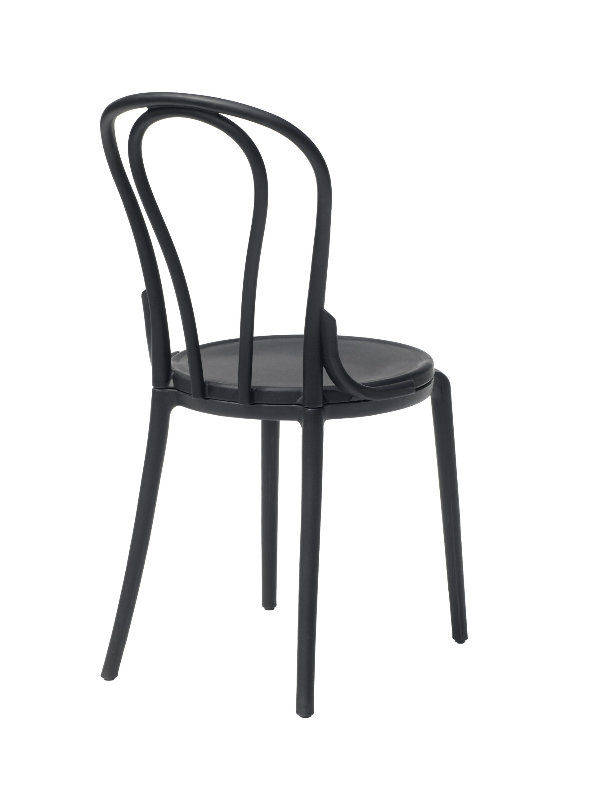 Vintage kuchyňská židle černá | Banketovynabytekcz | vintage-czarne 2