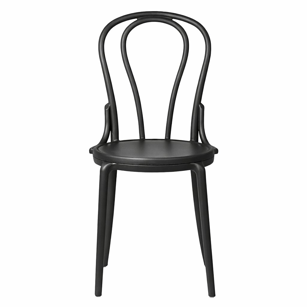 Vintage kuchyňská židle černá | Banketovynabytekcz | vintage-czarne 3