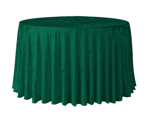 | hunter green round