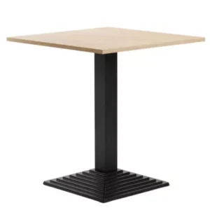 Kavárenský stolek XL, dub Sonoma, 80x80x3,6 cm – ARP0250