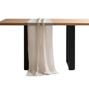 Běhoun na stůl 90×340 cm – Béžový