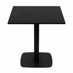 Kavárenský stolek s černou mramorovou deskou, podnož 0966-ARP