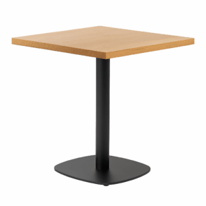 Kavárenský stůl 68x68x3,6 dub Lancelot, podnož 0966-ARP