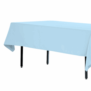 Banketní ubrus odolný proti skvrnám 280x170cm světle modrý