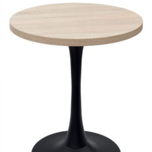 ARP755 Kavárenský barový stůl průměr 68 cm - dub Sonoma