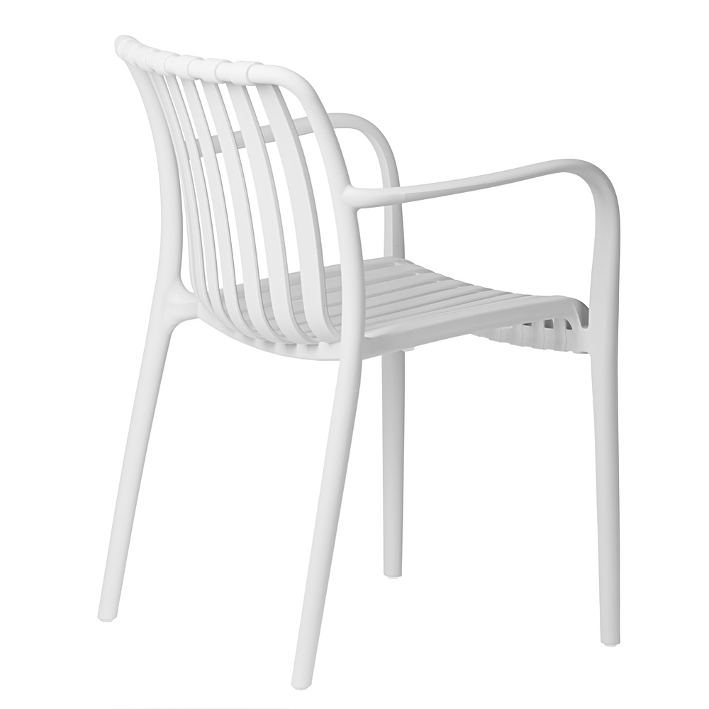 Krzesło ogrodowe ażurowe Aura białe | Banketovynabytekcz | Aura-biale_0088jpg