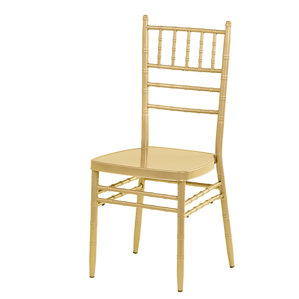 Americká svatební židle Chiavari s polštářkem zlatá barva | Banketovynabytekcz | chiavari-jasnozlote_7807jpg