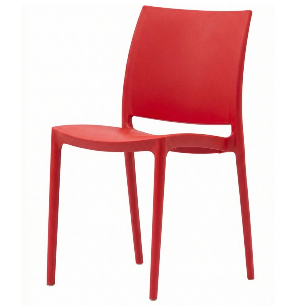 Krzesło konferencyjne biurowe REST kolor czerwony | Banketovynabytekcz | krzesl-biurowe-konferencyjne-rest-czerwone-1jpg