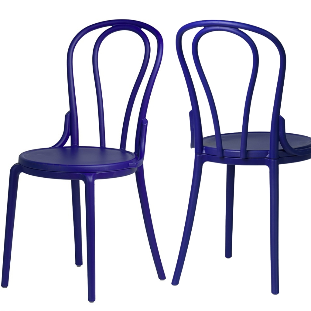 Klasická kuchyňská židle Vintage modrá | Banketovynabytekcz | krzeslo-vintage-niebieskie-minjpg