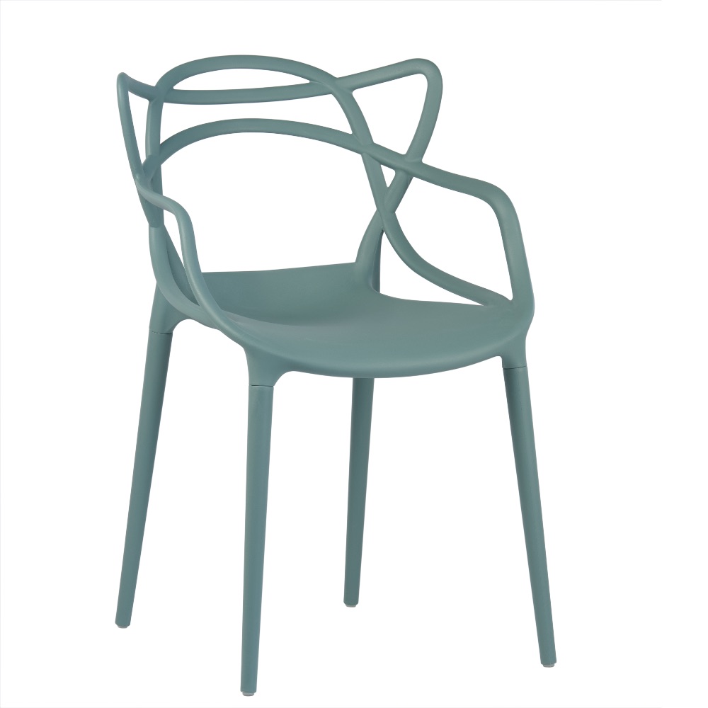 Moderní skandinávská prolamovaná židle Split šalvějová | Banketovynabytekcz | split-szalwiowy_9920jpg