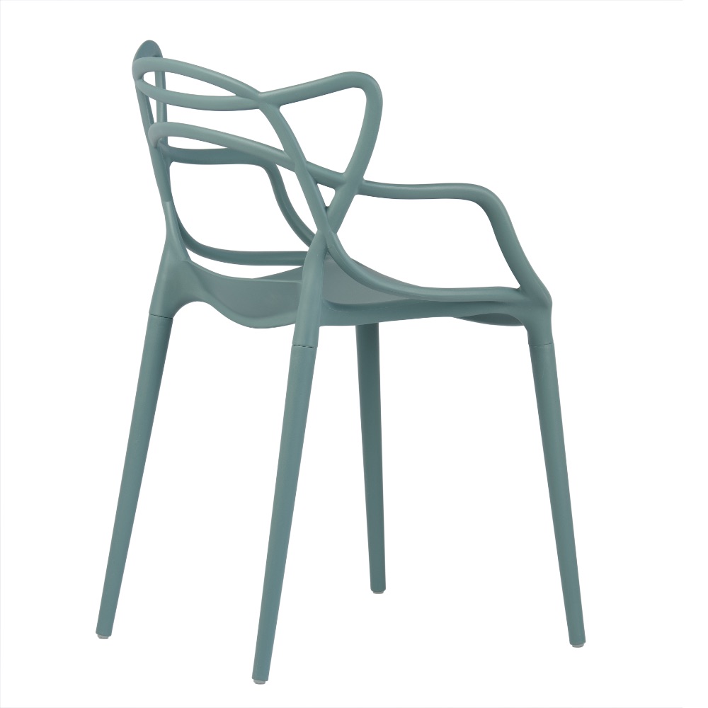 Moderní skandinávská prolamovaná židle Split šalvějová | Banketovynabytekcz | split-szalwiowy_9923jpg