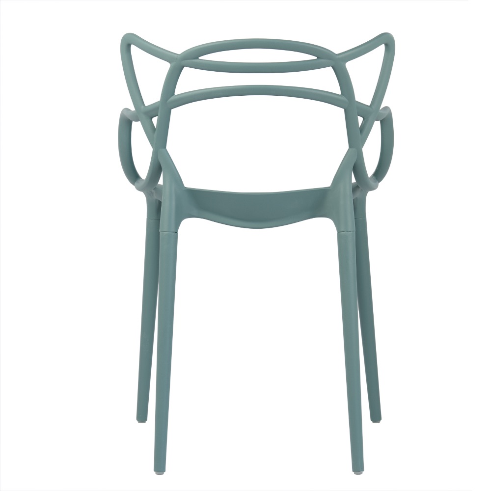 Moderní skandinávská prolamovaná židle Split šalvějová | Banketovynabytekcz | split-szalwiowy_9924jpg