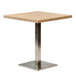 Čtvercový kavárenský stolek ARP264 90 x 90 x 3,6 cm XXL – sonoma